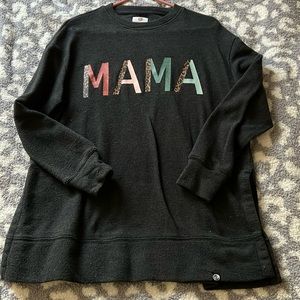 Oversized mama tunic